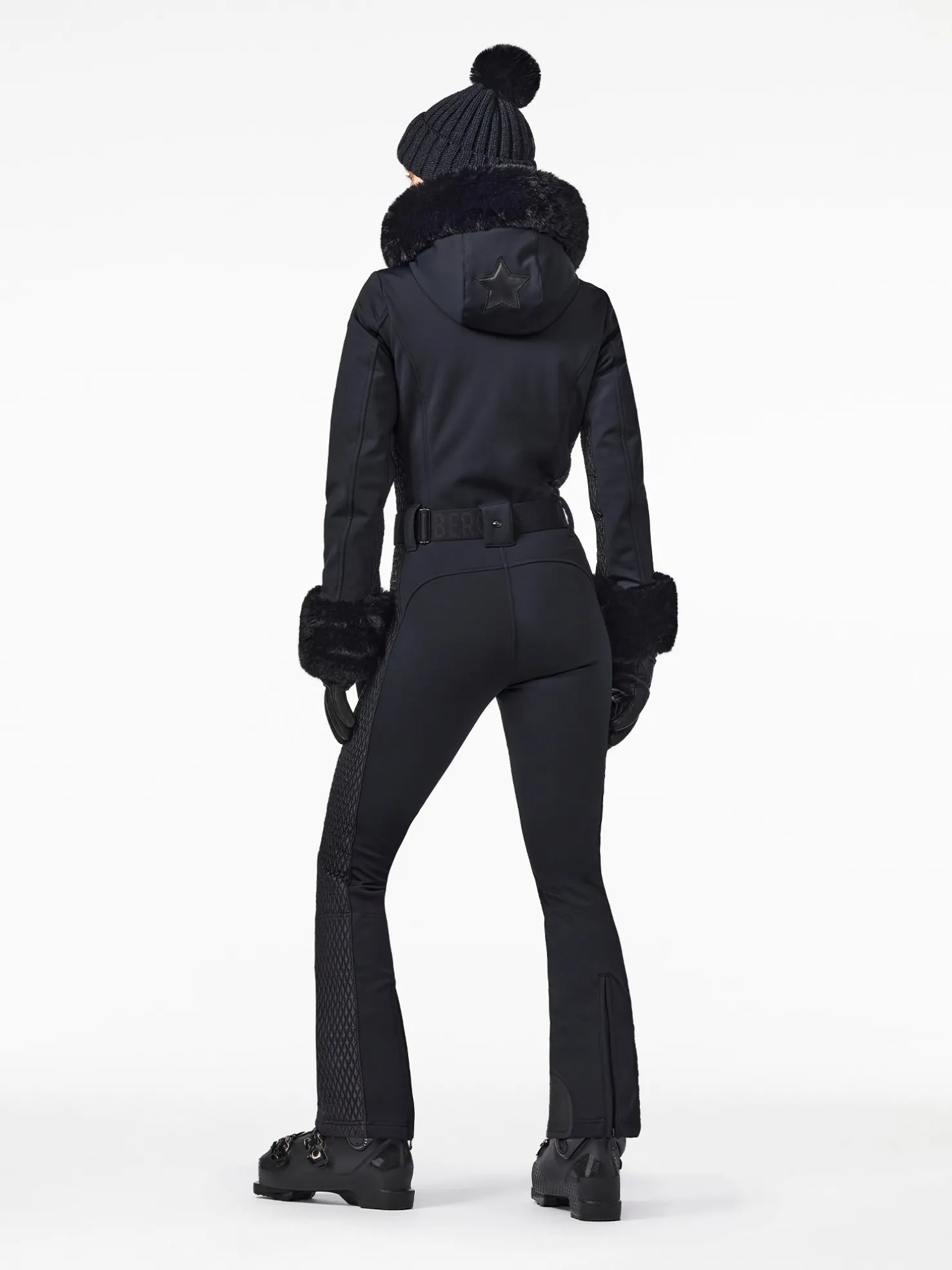ANGELE FAUX BORDER Ski Suit