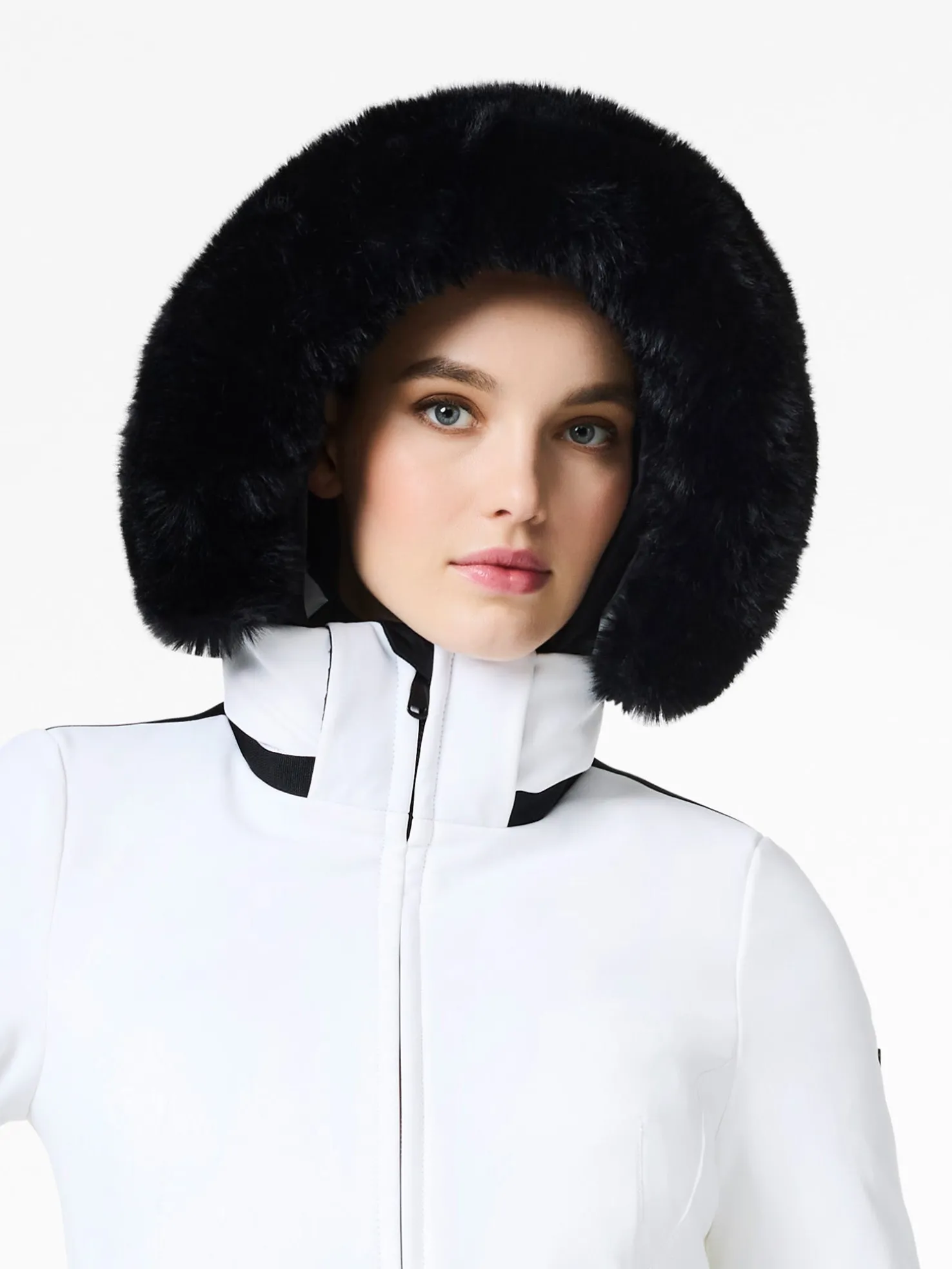 Hida Faux Border Ski Jacket