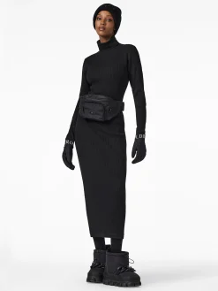 MIREILLE Long Sleeve Knit Dress