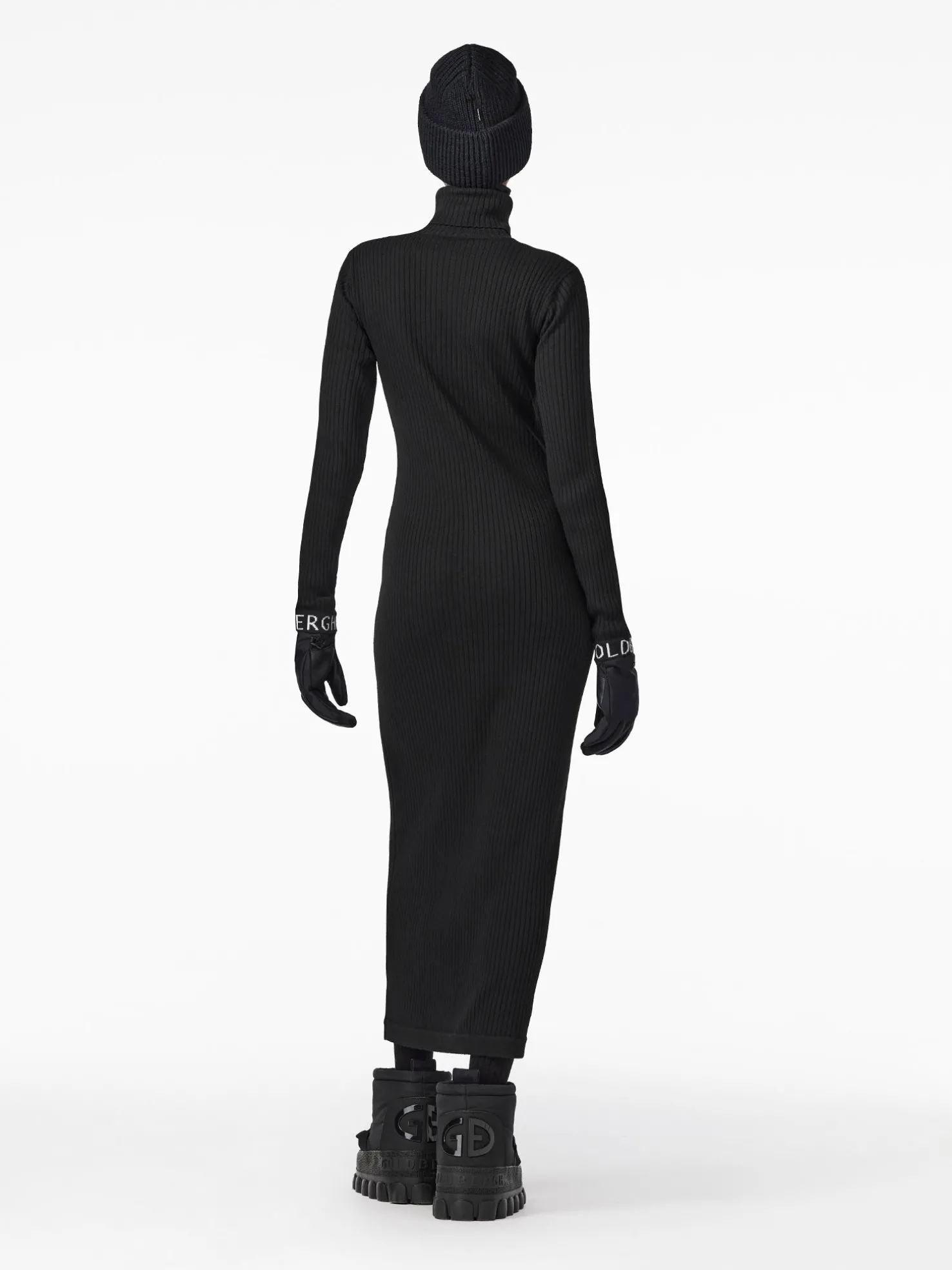 MIREILLE Long Sleeve Knit Dress