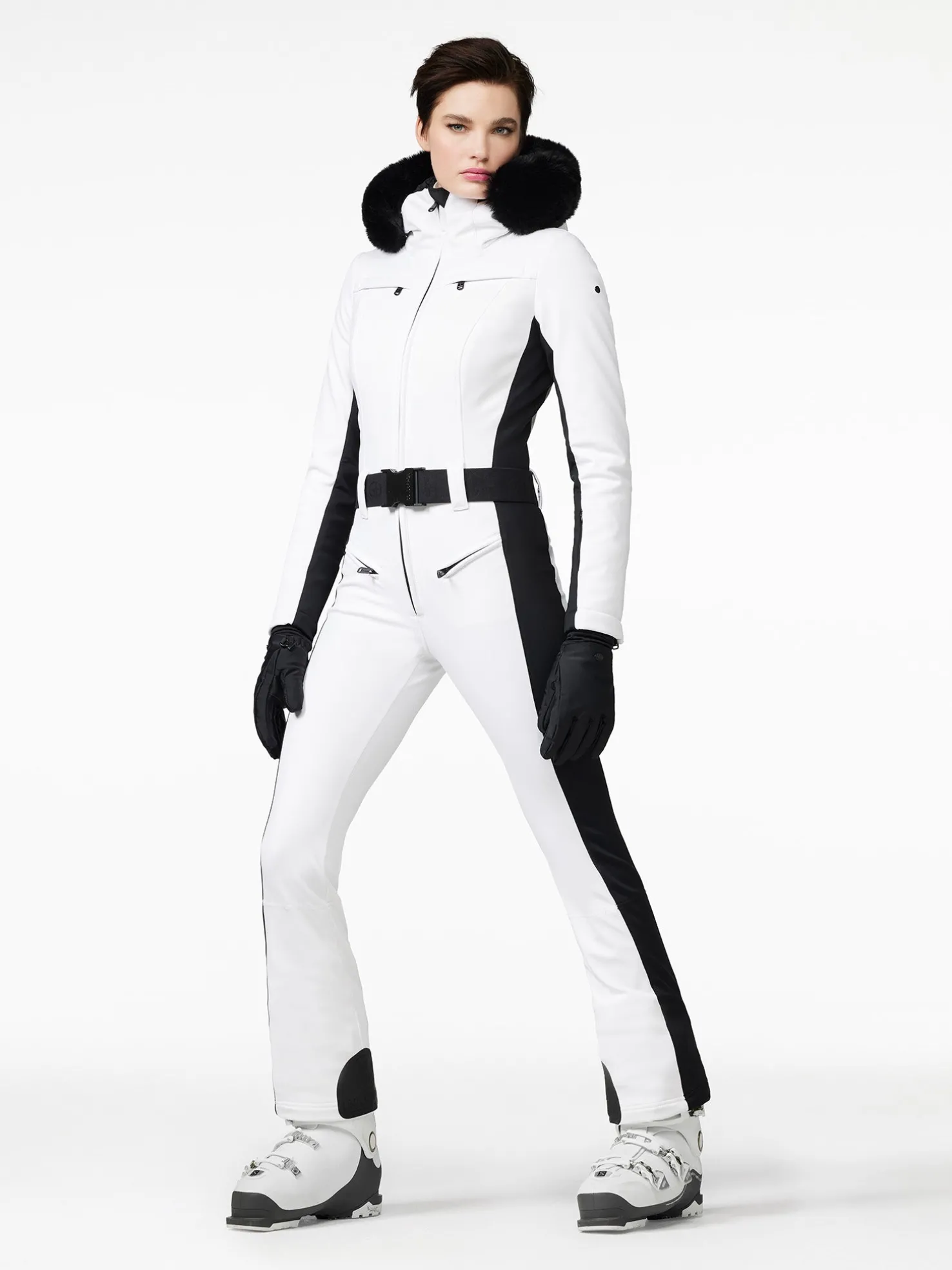 PARRY FAUX BORDER Ski Suit