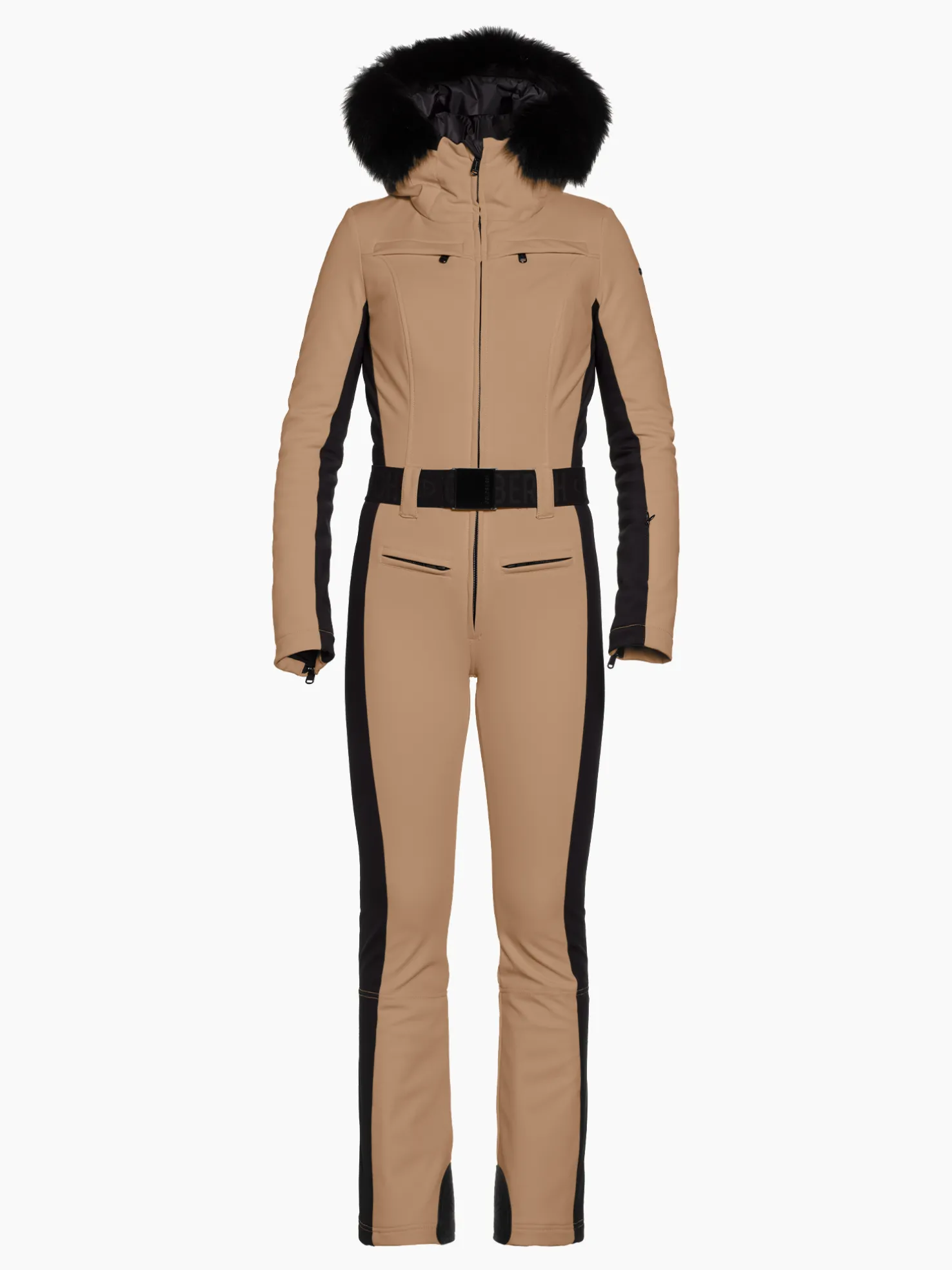 PARRY LONG FAUX BORDER Ski Suit